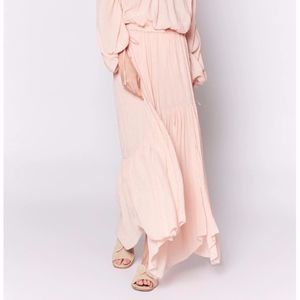 NWT JOIE SUMMER PINK MAXI SKIRT (never worn)